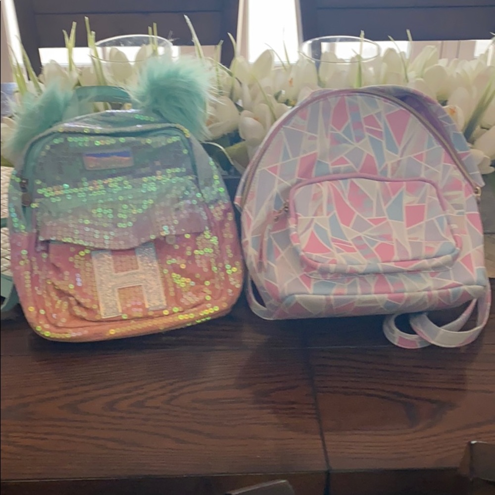 Justice mini backpack! Daughter never used it